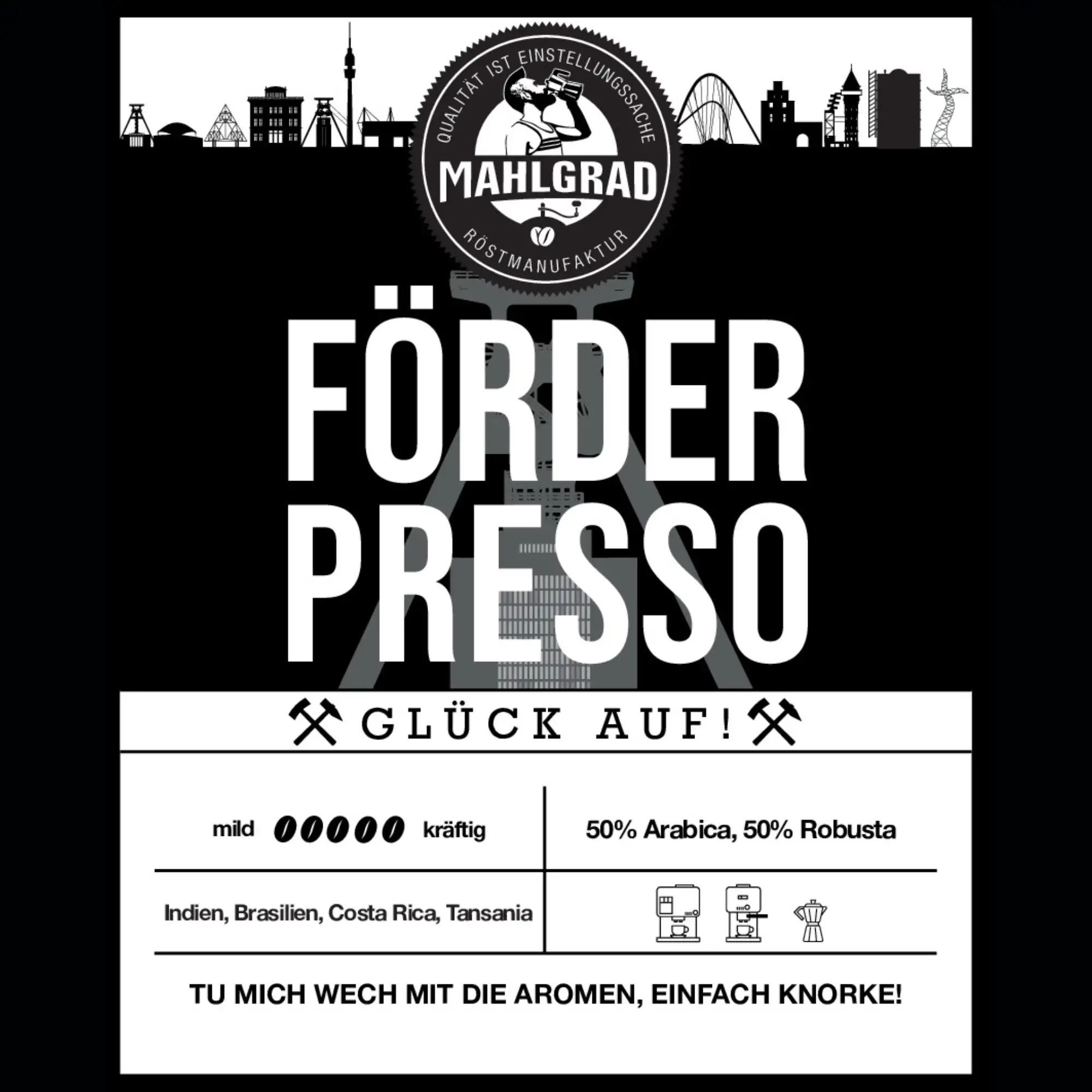 Förderpresso Espresso – Ehrlicher Ruhrpott-Kaffee mit Charakter